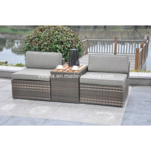 3-Piece Outdoor Stacking Rattan Patio Wicker Set